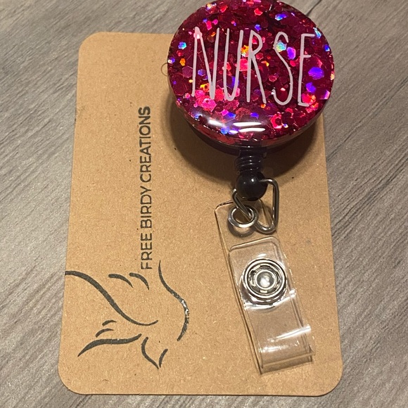 ✨💜Nurse Badge Reel - Picture 1 of 1
